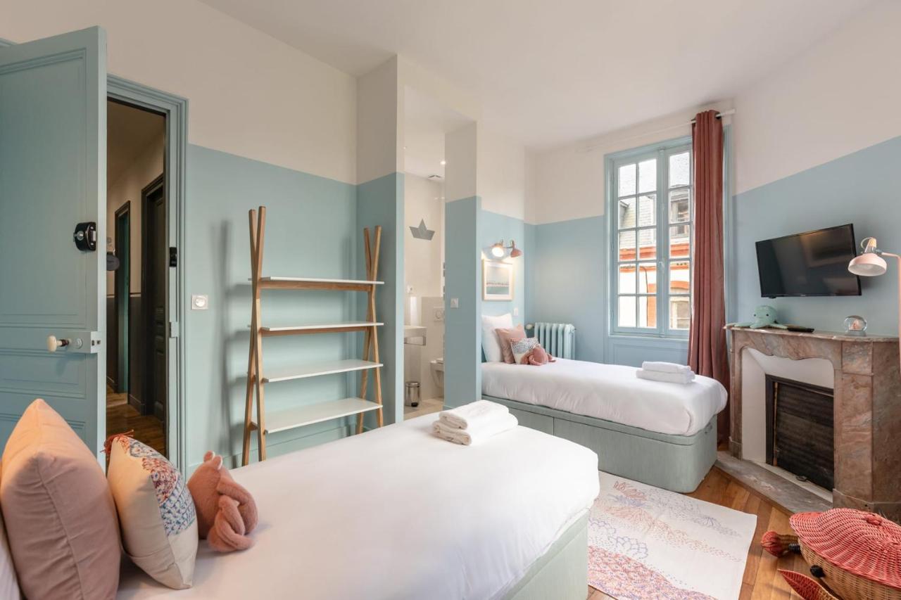 Le Manoir Des Embruns 14P - Location N1- Terrace- Public Parking 2 Min Villa Honfleur Luaran gambar