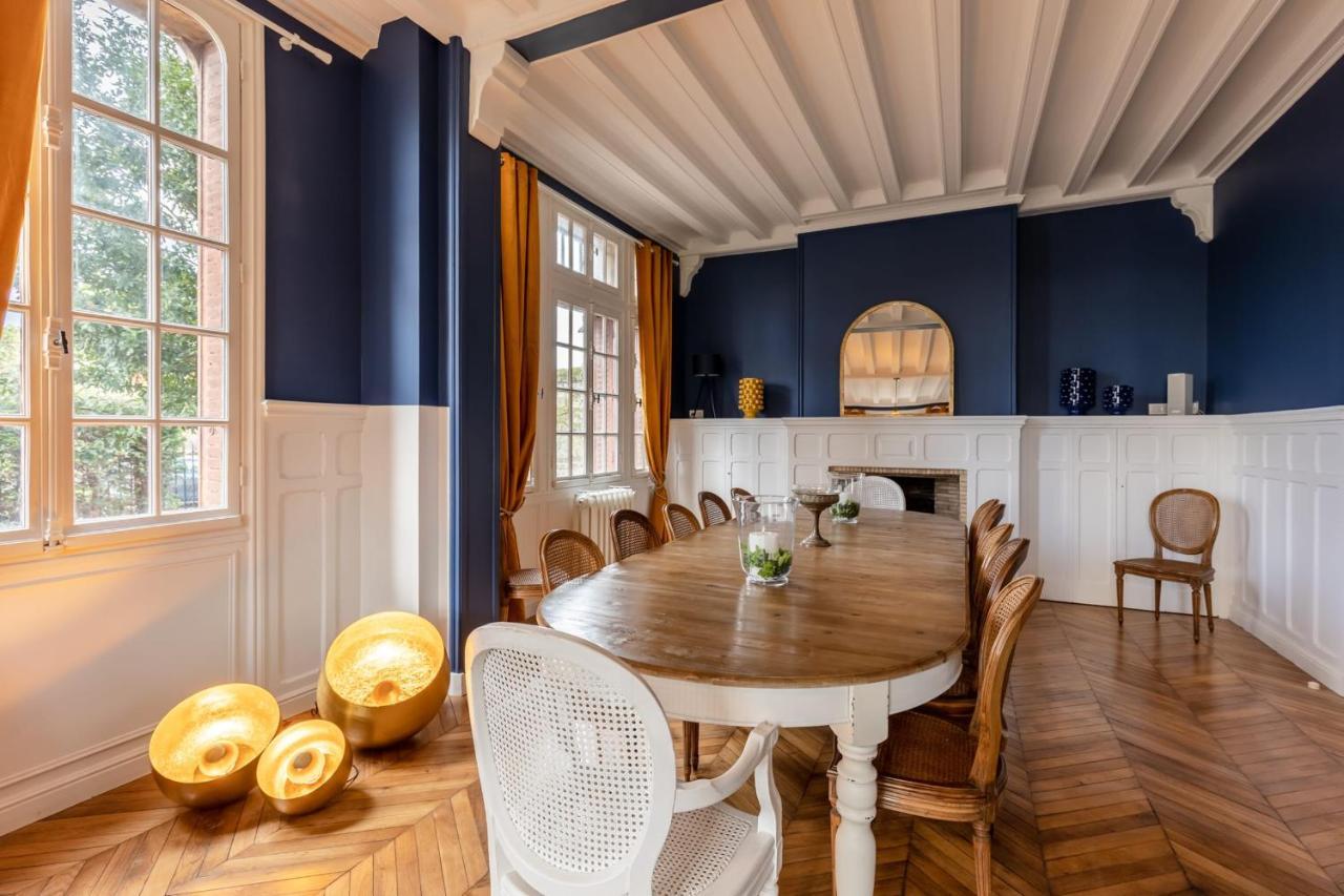Le Manoir Des Embruns 14P - Location N1- Terrace- Public Parking 2 Min Villa Honfleur Luaran gambar