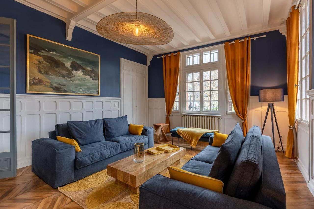 Le Manoir Des Embruns 14P - Location N1- Terrace- Public Parking 2 Min Villa Honfleur Luaran gambar