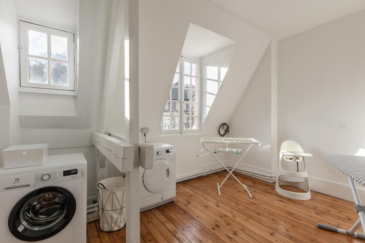 Le Manoir Des Embruns 14P - Location N1- Terrace- Public Parking 2 Min Villa Honfleur Luaran gambar