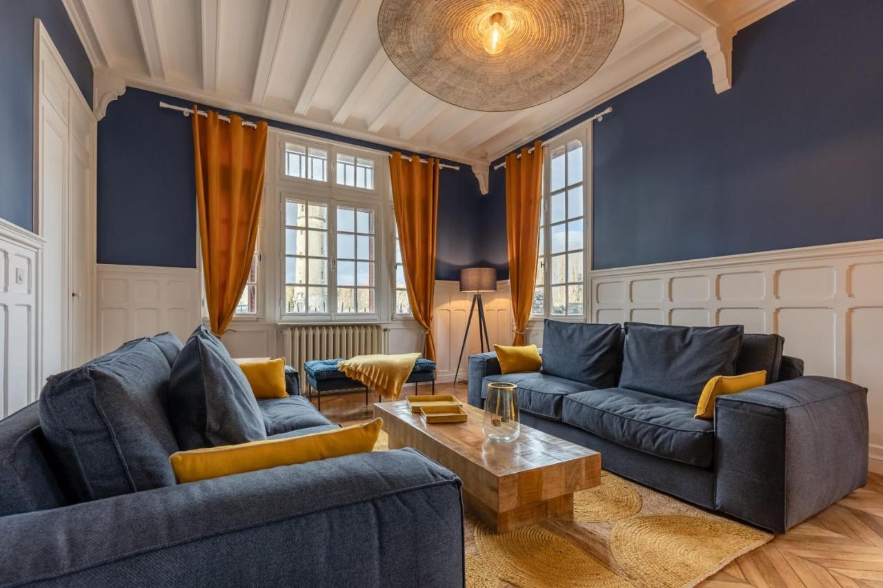 Le Manoir Des Embruns 14P - Location N1- Terrace- Public Parking 2 Min Villa Honfleur Luaran gambar